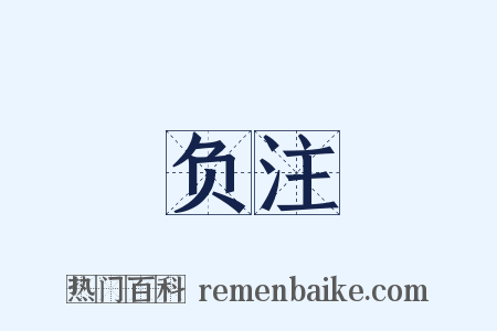 负注是什么意思的图片